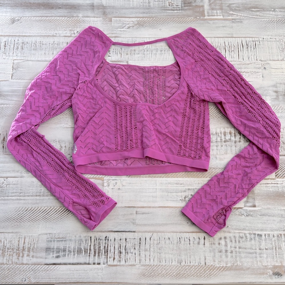 Free People Movement | Perforation Nation NWOT| Floral Crocus - Picture 9 of 11